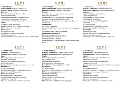 Lavanda (Organic) Lavandula augustifolia
