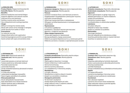 Peppermint (Organic) Mentha piperita